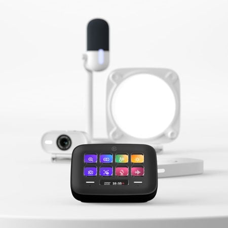 elgato stream deck neo with accessories