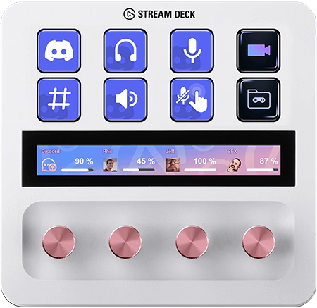 front view of the elgato stream deck plus