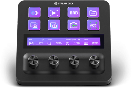 その他 Elgato Stream Deck Elgato Stream Deck + White - Studio Controller with LCD Keys