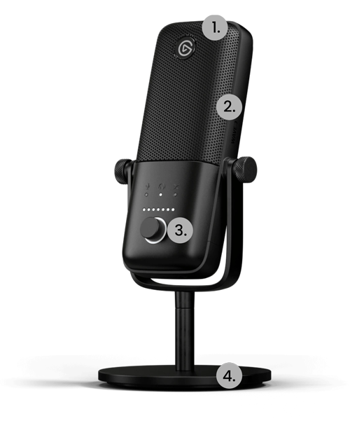 ELGATO Wave:3 USBコンデンサーマイク Elgato Wave:3 Premium Condenser USB Streaming Microphone LN107773