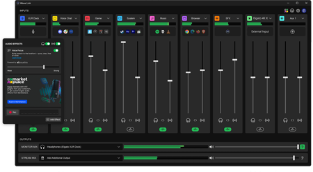 elgato wave xlr software interface