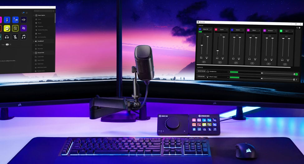elgato mic in a xlr setup