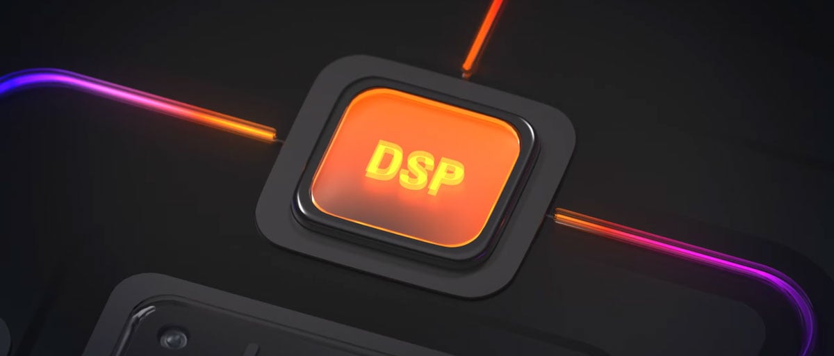 close up illutsration of the dsp Wave FX chip