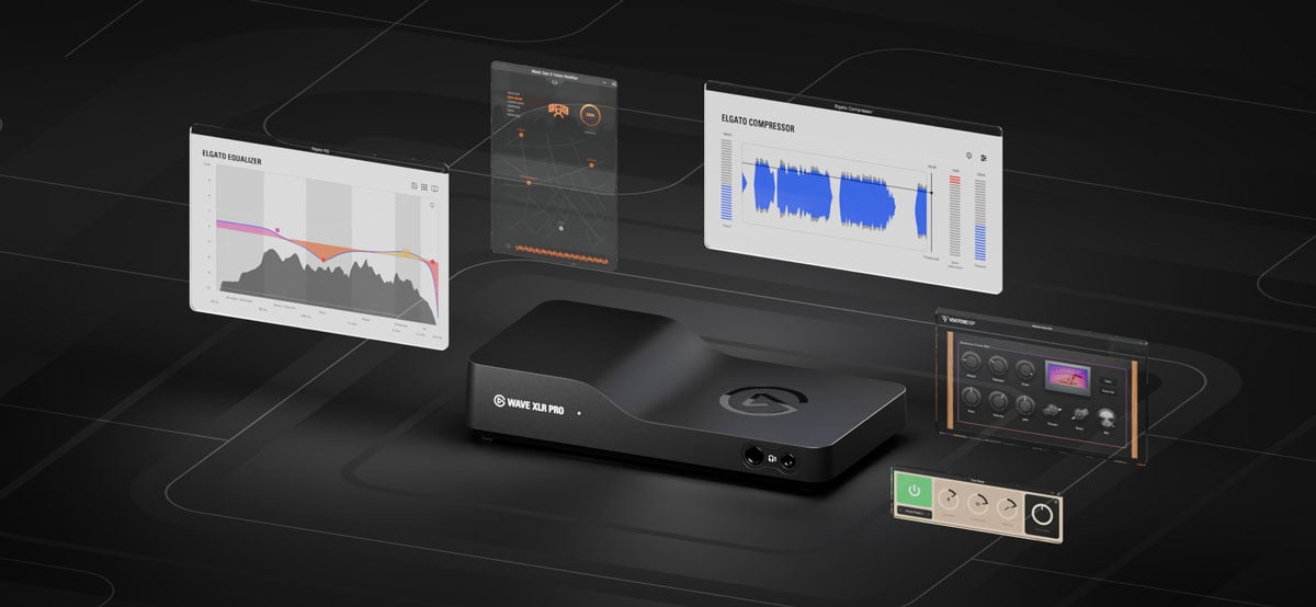 wave xlr pro surrounded by vast effects