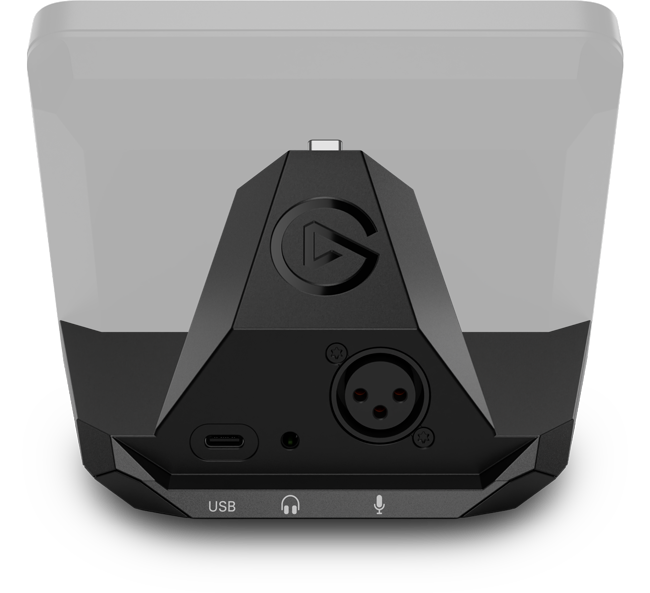 rear vieew of the elgato wave xlr dock