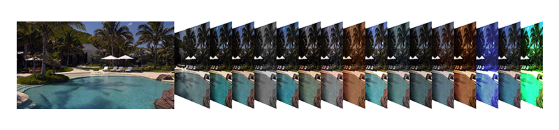 different LUTS uplaoded to the flanders monitor
