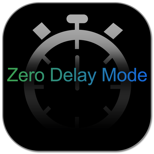 zero delay mode logo