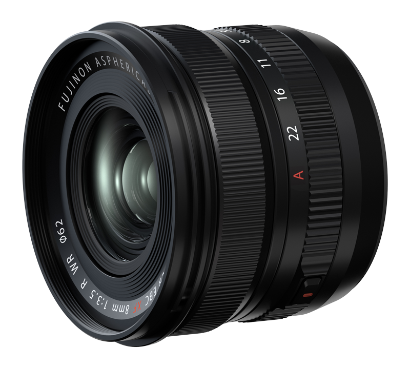 Fujifilm XF8mm F3.5 R WR lens