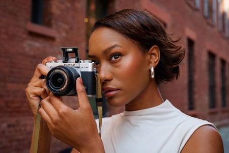 fujifilm camera built-in flash