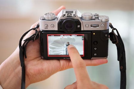 fujifilm camera subject tracking