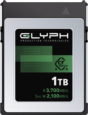Glyph Capture+ CFexpress Type B 4.0 Memory Card