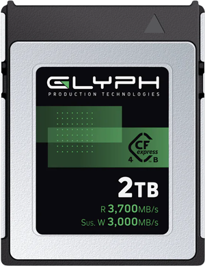 Glyph Capture+ CFexpress Type B 4.0 Memory Card