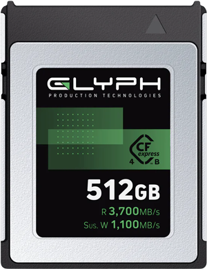 Glyph Capture+ CFexpress Type B 4.0 Memory Card