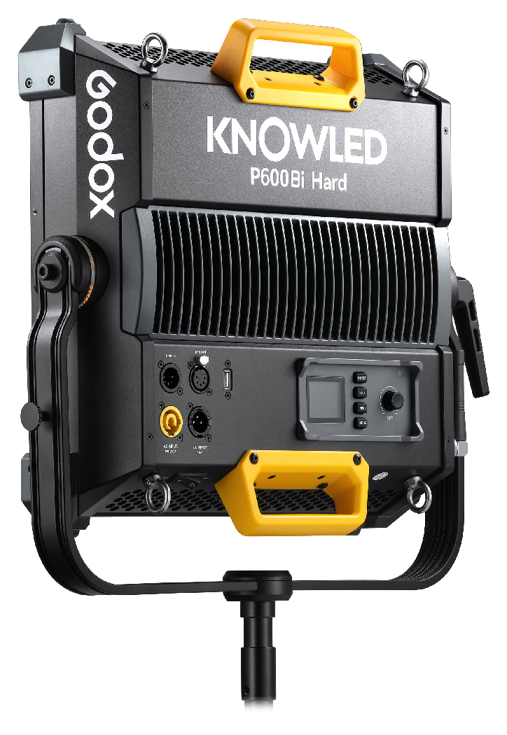 rear view of the godox p600bi led light