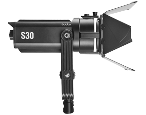 Right Side of Godox S30 LED light
