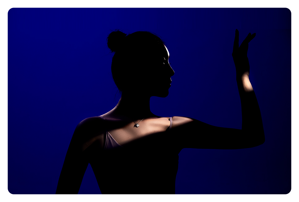 light cut in a strip using the godox attachment kit