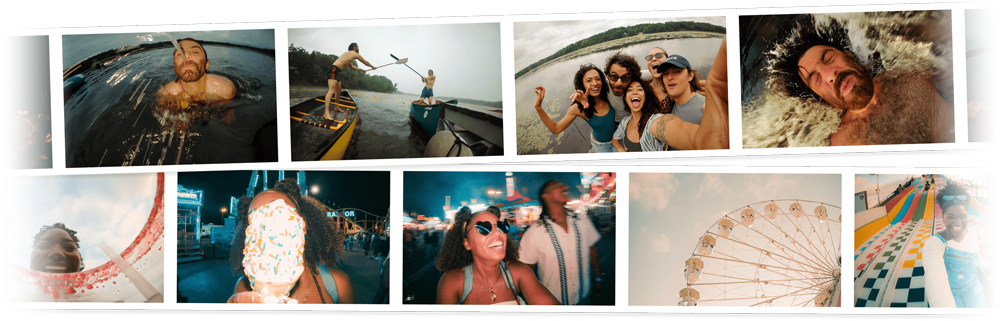  range of sample images taken with the gopro camera