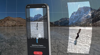GoPro MotionFrame preview with Smartphone
