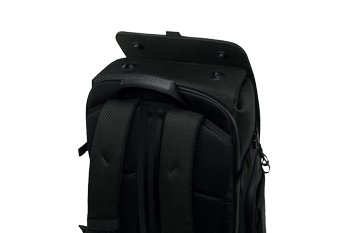 hasselblad vandra camera backpack showing open top pocket