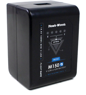 Hawkwoods VL-M150D 150Wh Mini V Mount Battery