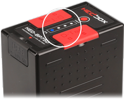 ion battery led indicator