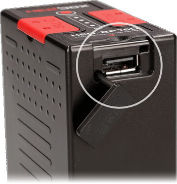 ion battery usb port