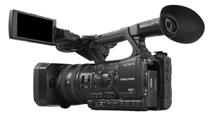Canon camcorder with Hedbox RP-NPF970 battery