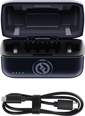 Hollyland LARK M3 Combo 2TX+4RX Charging Case
