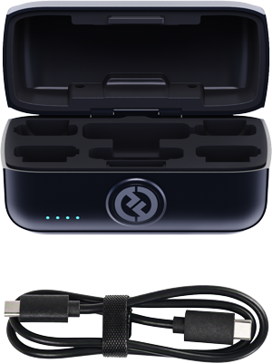 Hollyland LARK M3 Combo 4TX+2RX Charging Case