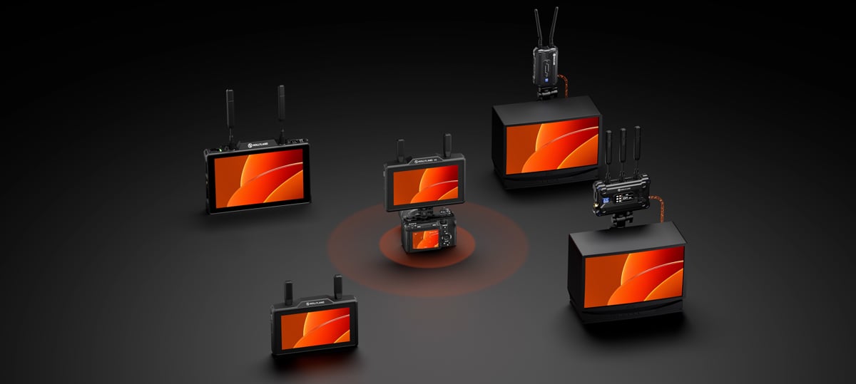  Hollyland Pyro Wireless Monitoring Ecosystem