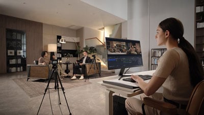 hollyland live streaming camera outputting via hdmi to a pc