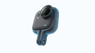 angled view of the Insta360 GO Ultra action mount