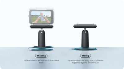 Insta360 go ultra pivot mount flip design