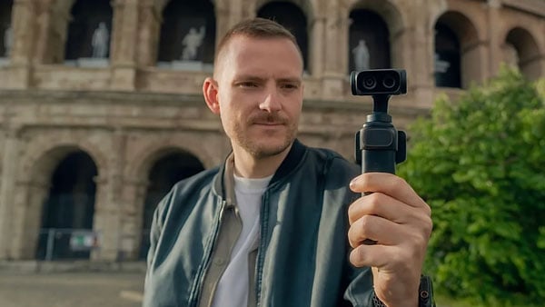 andras ra using the gimbal camera