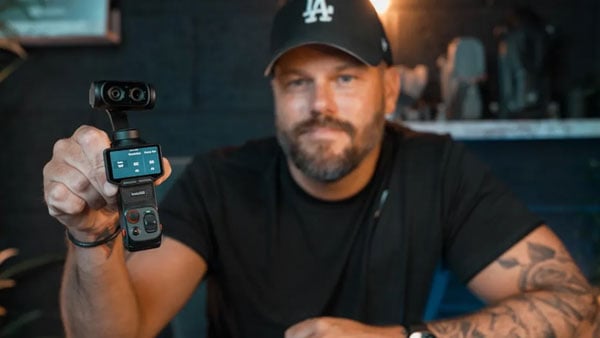 dm productions using the gimbal camera