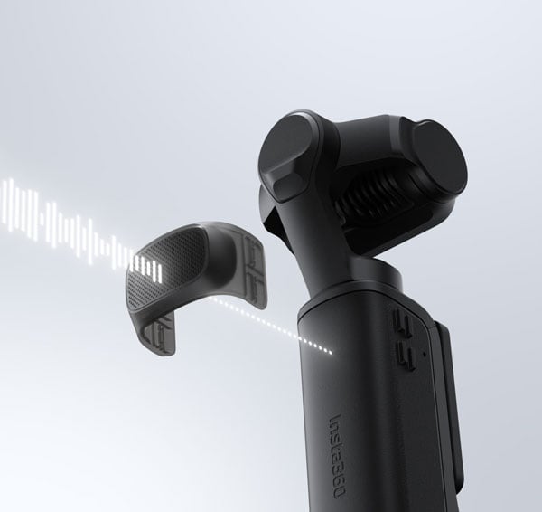 close up of the wind guard clip