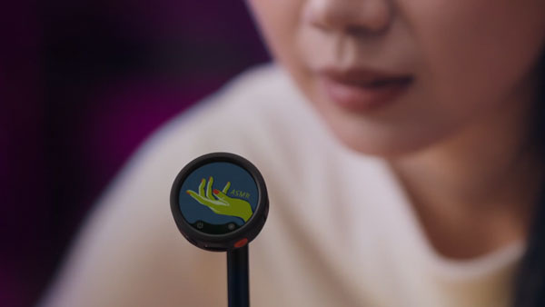 insta360 mic pro being used for a asmr recording