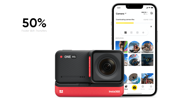 Insta360 ONE ONE RS Twin 360 Edition Action Camera