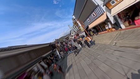 insta 360 camera fly lapse