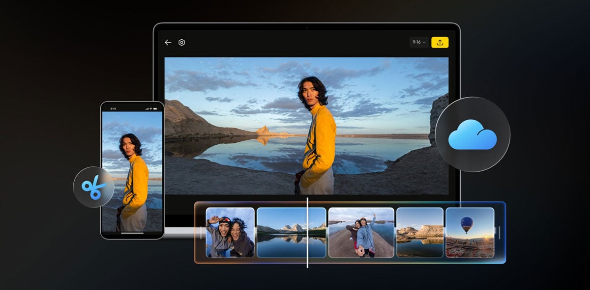 cloud editing interface