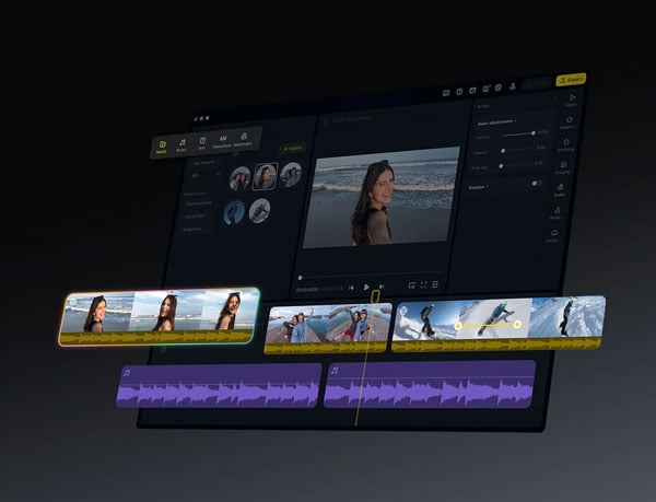 insta360 studio app interface