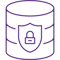 purple data icon