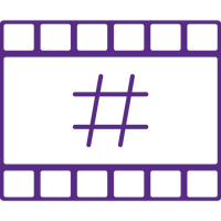 purple workflow icon