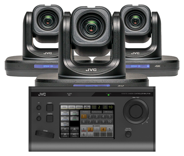 JVC KY-PZ510BE PTZ Camera Bundle