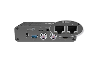 Kiloview N50 converter with highlighter RJ45 Ethernet ports