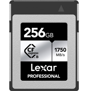 Lexar Professional 256GB CFexpress Type B Silver Series Memory Card