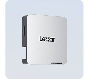 Lexar Professional SL400 Go Portable 1TB SSD with Hub LN153900