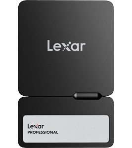 Lexar Professional SL400 Go Portable 2TB SSD with Hub LN153899
