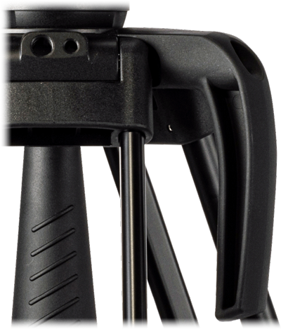 close up of the libec tripod carry handle