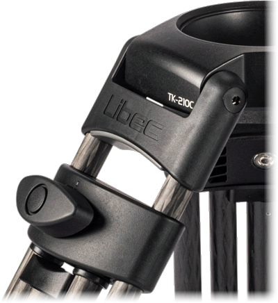 close up of the libec tripod